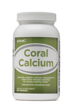 GNC(健安喜) GNC 珊瑚钙 180粒 易吸收的钙 $7.64 最近历史新低
