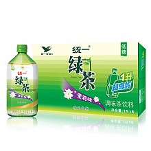 京东商城 统一 绿茶 1L*8瓶 整箱装 调味茶饮料 25.9元