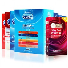 苏宁易购 Durex 杜蕾斯 SHI身系列 避孕套套装 49只 49.9元