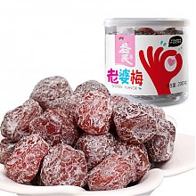 京东商城 益民 蜜饯话梅制品 休闲零食 老婆梅200g *10件 39.9元（合3.99元/件）