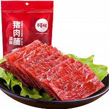 京东商城 百草味 肉干肉脯 休闲零食 靖江猪肉脯 精制猪肉脯200g/袋 14.9元