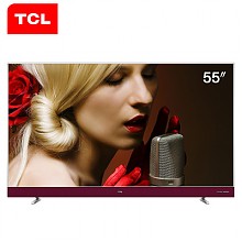 苏宁易购 TCL 55A950U 55英寸 哈曼卡顿 超薄金属人工智能 32核4K超高清安卓智能LED液晶平板电视（银色） 3599元