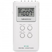 京东商城 山进（SANGEAN）DT-123 迷你数调二波段收音机 349元