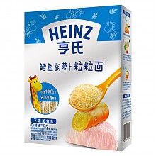 京东商城 亨氏 (Heinz) 金装粒粒面－鳕鱼胡萝卜 320g（新老包装交替） *4件 95.52元（合23.88元/件）