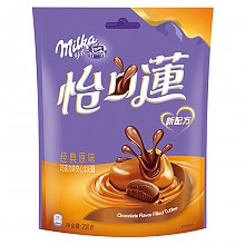 京东商城 Cadbury 怡口莲 巧克力味夹心太妃糖 原味 200g *2件 20元（2件5折）