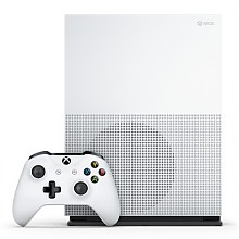 苏宁易购 微软（Microsoft) Xbox One S 游戏机（500G 家庭娱乐游戏主机 普通版 白色） 1699元