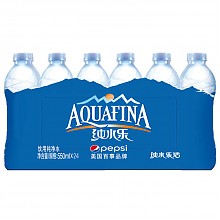 京东商城 百事可乐 AQUAFINA 纯水乐 纯净水 550ml*24瓶，塑包 13.9元