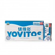 京东商城 波兰 进口酸奶 优维多（YOVITOS） 常温酸奶 250g*15 整箱装 42.91元