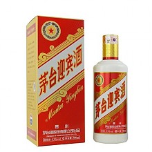 苏宁易购 贵州茅台 53度迎宾酒（新包装）500ml 酱香型白酒 *7件 304元（需用券，合43.43元/件）