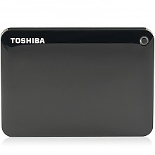 京东商城 东芝（TOSHIBA）V8 CANVIO高端分享系列2.5英寸移动硬盘（USB3.0）1TB（经典黑） 375元包邮（需用券）