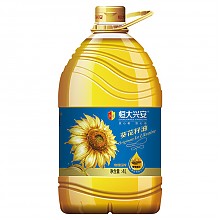 京东商城 恒大兴安 葵花籽油4L 39.9元