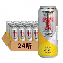 京东商城 英国进口啤酒 Tennent 替牌啤酒听装 500ml*24听 整箱装 88.9元