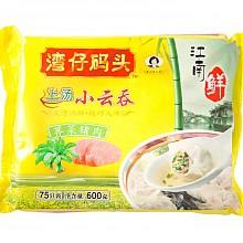 京东商城 湾仔码头 上汤小云吞 荠菜猪肉口味 600g （75只） 9.9元