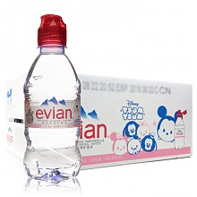 京东商城 evian 依云 塑料瓶儿童瓶330ML*24 198元