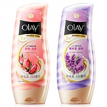 京东商城 OLAY玉兰油精油沐浴露 薰衣草滋养二合一450ml+玫瑰滋养二合一450ml（沐浴乳 无皂基） 49.9元