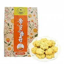 京东商城 帝芝曲奇饼干 芝麻扁桃仁味 早餐糕点 85g/盒（可满99-40） 3元