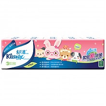 京东商城 舒洁（Kleenex）手帕纸  卡通系列手帕纸纸巾3层10包装 5元