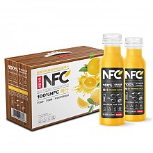 京东商城 农夫山泉 100% NFC橙汁300ml*10瓶 礼盒 65元
