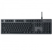 京东商城 罗技（Logitech）K840有线机械键盘 办公机械键盘 铝合金面板4键编程 369元