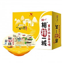 京东商城 限地区：统一 相拌一城 重庆豌杂面风味 拌面 125克*12碗 方便面 30元