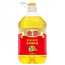 京东商城 金浩 茶籽纯香食用调和油5L 非转基因 物理压榨（新老包装随机发货） *2件 99.9元（合49.95元/件）