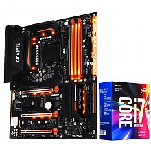 京东商城 技嘉（GIGABYTE）Z270-Phoenix Gaming 主板 + Intel酷睿四核 I7-7700k  盒装CPU处理器 优惠套包 3309元