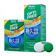 京东商城 Alcon 爱尔康 美瞳隐形眼镜护理液 傲滴乐明300ml+60ml 39元