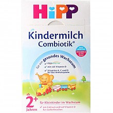 京东商城 德国喜宝（HiPP）益生元系列 益生菌有机婴幼儿奶粉 2+段（2岁以上）600克 75.7元