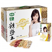 京东商城 中绿粗粮王 五谷牛奶复合蛋白饮料 250mlx16盒 12.9元