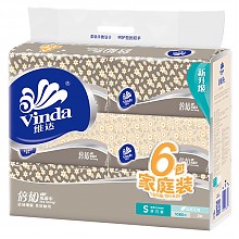 京东商城 维达(Vinda) 抽纸 倍韧2层180抽软抽*6包(小规格) *2件 24.5元（合12.25元/件）