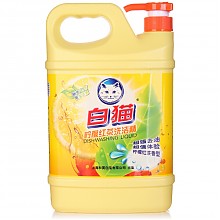 京东商城 白猫 柠檬红茶洗洁精1500g 9.9元