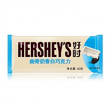 京东商城 好时（Hershey’s） 排块 曲奇奶香白巧克力 糖果休闲零食40g *2件 10.8元（合5.4元/件）