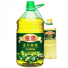 京东商城 金浩 茶籽橄榄食用调和油5L  添加10%特级初榨橄榄油（新老包装随机发货） 89.9元