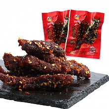 京东商城 来伊份 川香牛肉条150g 18.9元，可99-50