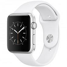 京东商城 Apple Watch Sport Series 1智能手表（42毫米银色铝金属表壳 白色运动型表带 防水溅 蓝牙 MNNL2CH/A） 2226元包邮
