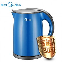 苏宁易购 Midea 美的 电水壶 WH517E2g 1.7L 双层防烫电水壶 79元（89-10）