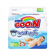 京东商城 日本大王(GOO.N) 维E系列 婴儿纸尿裤 小增量 小号S90片(4-8kg) 原装进口 *3件 199.45元（合66.48元/件）