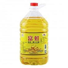 京东商城 富虹油品（FUHONGEDIBLEOIL）纯香一级大豆油5L 大豆油 食用油 32.8元