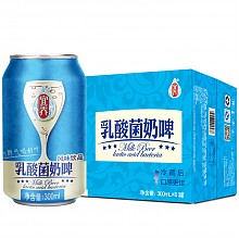 京东商城 宜养 乳酸菌奶啤风味饮品 300ml*6罐/箱 19.9元