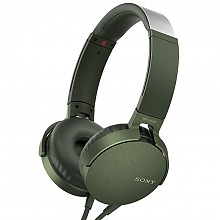 京东商城 0点开始：SONY 索尼 MDR-XB550AP 重低音立体声耳机 头戴式 绿色 289元包邮