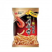 京东商城 农心 NONG SHIM 虾条  辣味鲜虾条 90g 袋装 4.95元