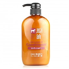 京东商城 日本 熊野油脂(Horse oil) 无硅油马油护发素 柔顺滋养 丰盈蓬松 600ml *5件 145元（合29元/件）