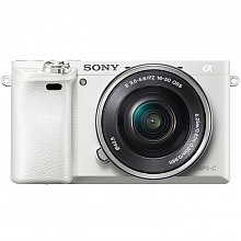 京东商城 索尼（SONY）ILCE-6000L APS-C微单单镜套机 白色（2430万有效像素 16-50mm镜头 F3.5-5.6 a6000L/α6000） 3939元