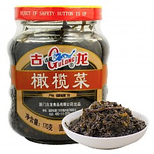 京东商城 古龙食品 素食罐头 下饭菜 橄榄菜170g *5件 21.25元（合4.25元/件）