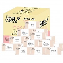 京东商城 洁柔（C&S）抽纸 粉Face 强韧3层120抽面巾纸*18包 百花香味(M中号 整箱销售) 45.8元