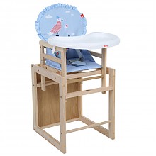 京东商城 gb好孩子实木多功能组合餐椅 木质 儿童餐椅 MY312-M403B（6-36个月） 239元