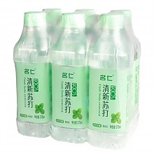 京东商城 名仁 无糖无汽苏打水（薄荷味）饮料  375ML*6 瓶 /塑包装 14.9元