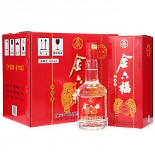 京东商城 金六福 双福星 52度白酒 整箱装 475ml*6瓶 115元