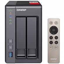 京东商城 威联通（QNAP）TS-251+ 2G内存 NAS网络存储器 赛扬2.0G四核CPU 2499元