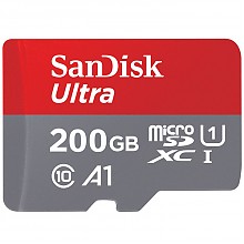 京东商城 闪迪（SanDisk）A1 200GB 读速100MB/s 至尊高速移动MicroSDXC UHS-I存储卡 TF卡 399元